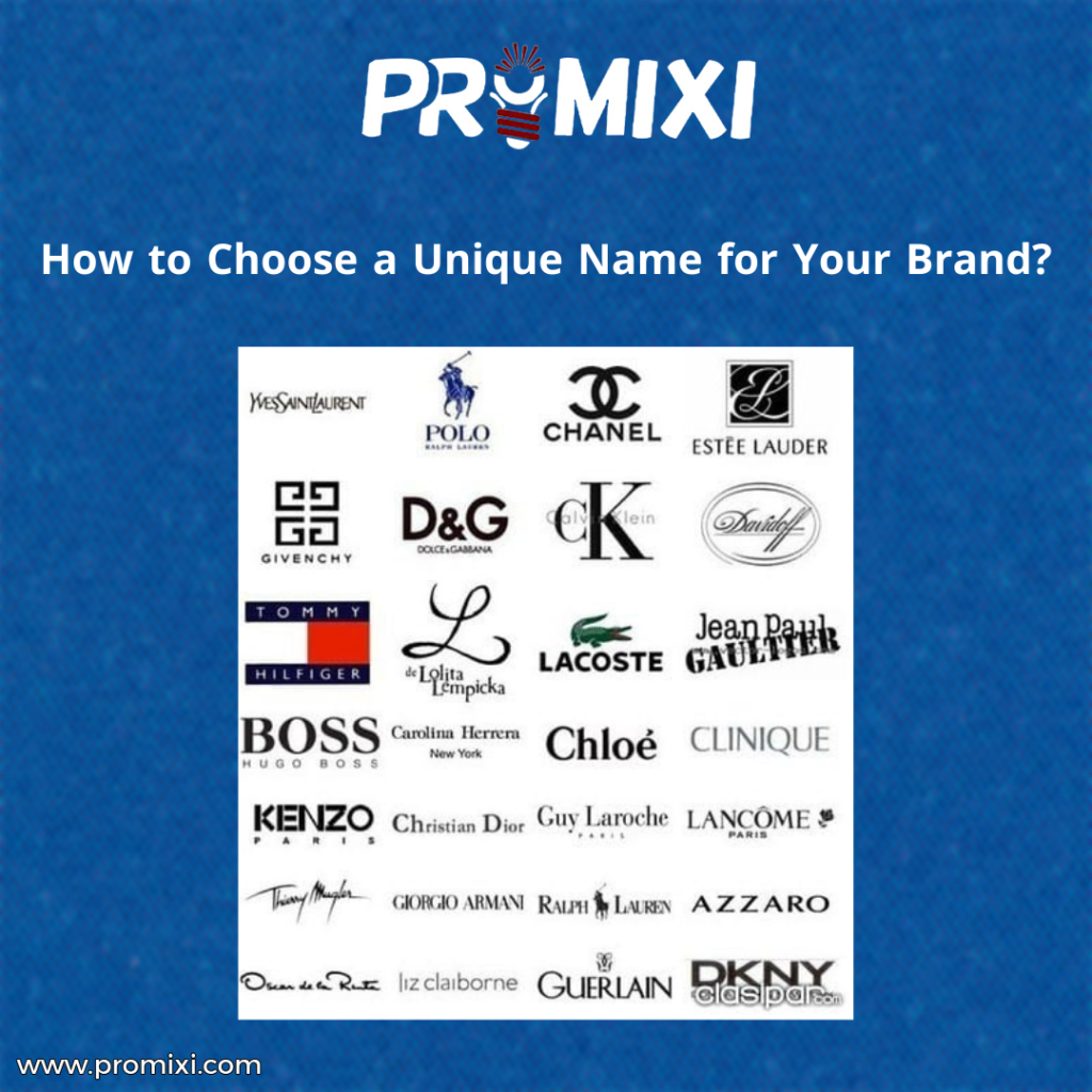 How to Choose a Unique Name for Your Brand?